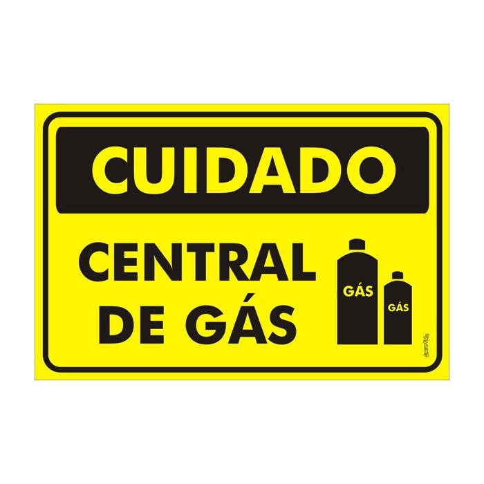 Cuidado - Central de gás PR-3025