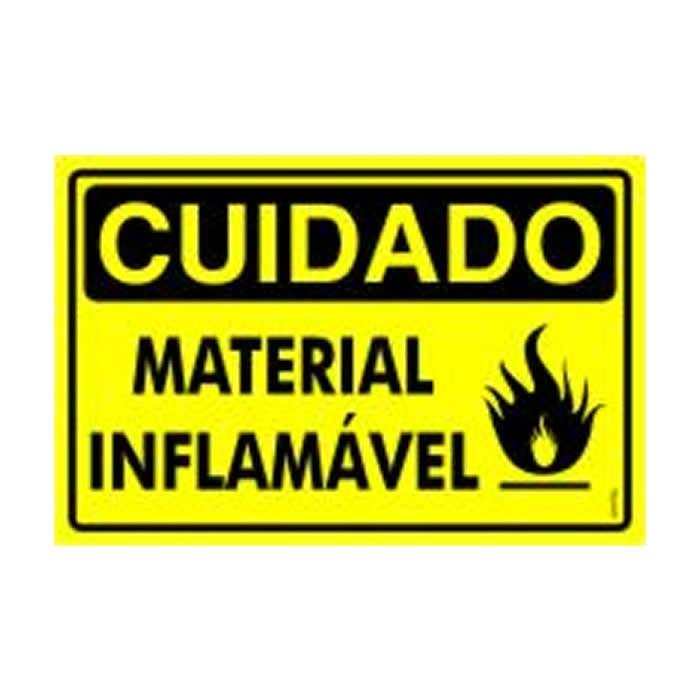 Cuidado - Material Inflamável PR-3013