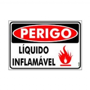 Perigo Liquido Inflamável PR-5019