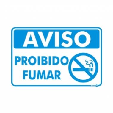 Aviso - Proibido fumar PR-4036