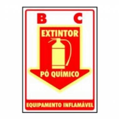 Extintor de Pó Químico PS-300F (Fotoluminescente)