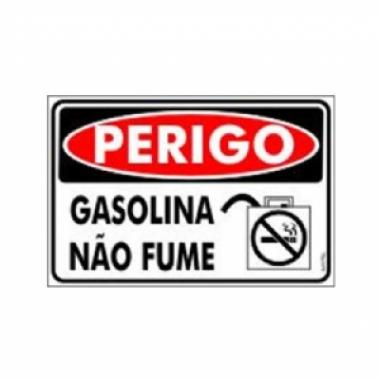 Perigo Gasolina Não fume PR-5022